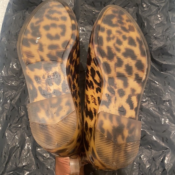 J. Crew Leopard Print Chelsea Rain Boot - Picture 5 of 5